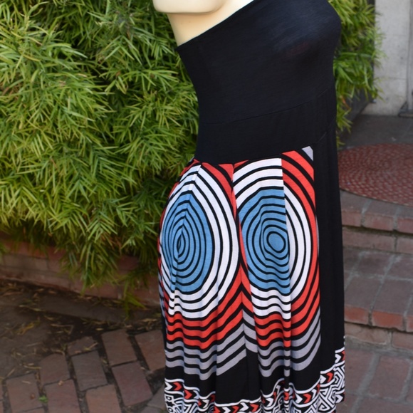 WOMEN'S DRESS MINA UK SIZE LARGE STRAPLESS - Picture 4 of 7